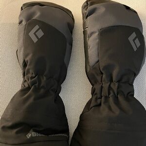 Black Diamond Insulated Black and Gray Gloves